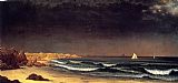 Martin Johnson Heade Approaching Storm, Beach near Newport painting